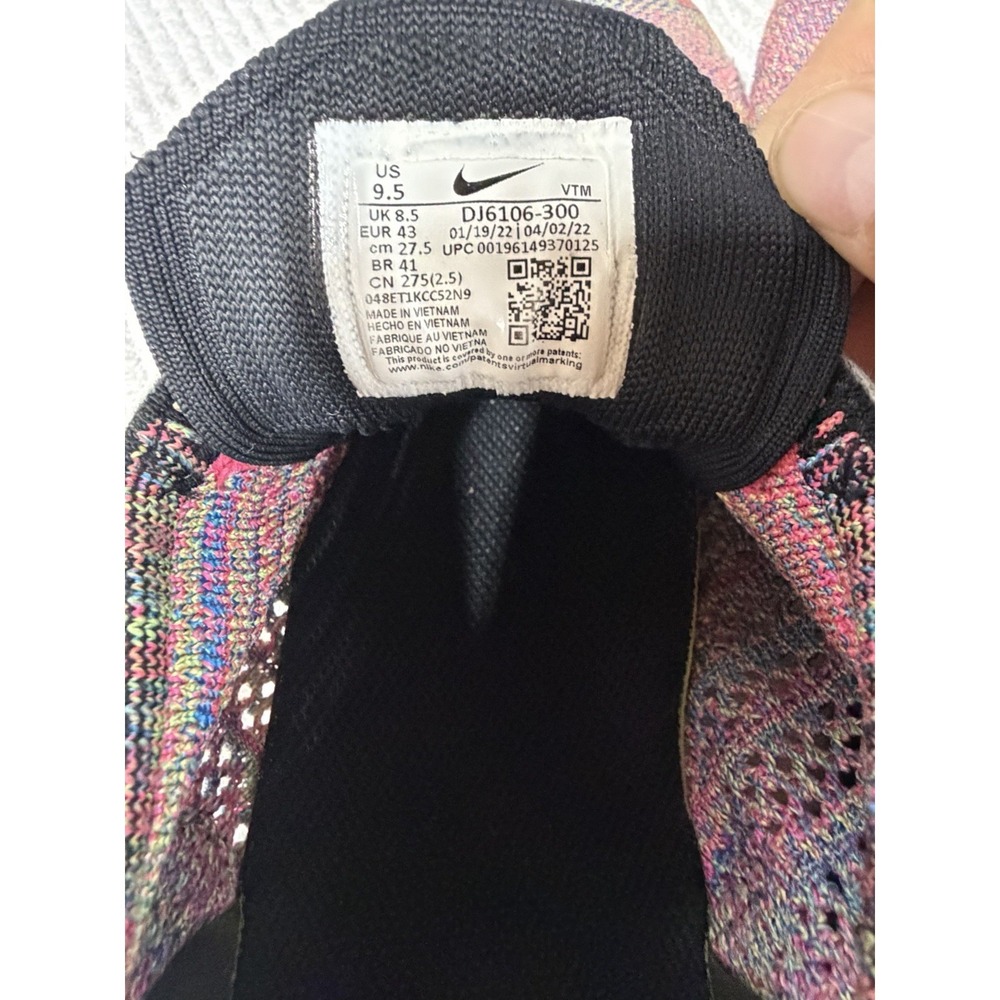 Nike Men Shoes Air Max Flyknit Racer DJ6106-300 Running Sneakers US 9.5 - Picture 5 of 7